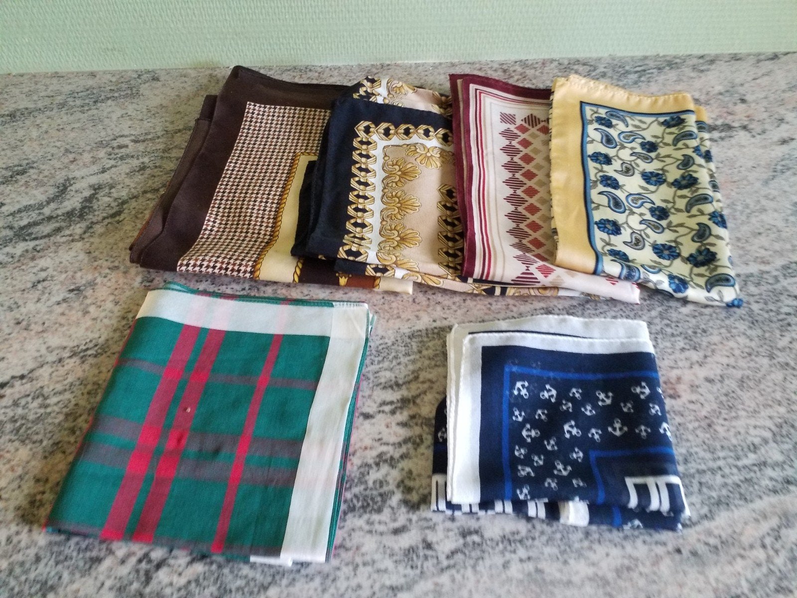 foulards vintage, Enlèvement ou Envoi, Comme neuf