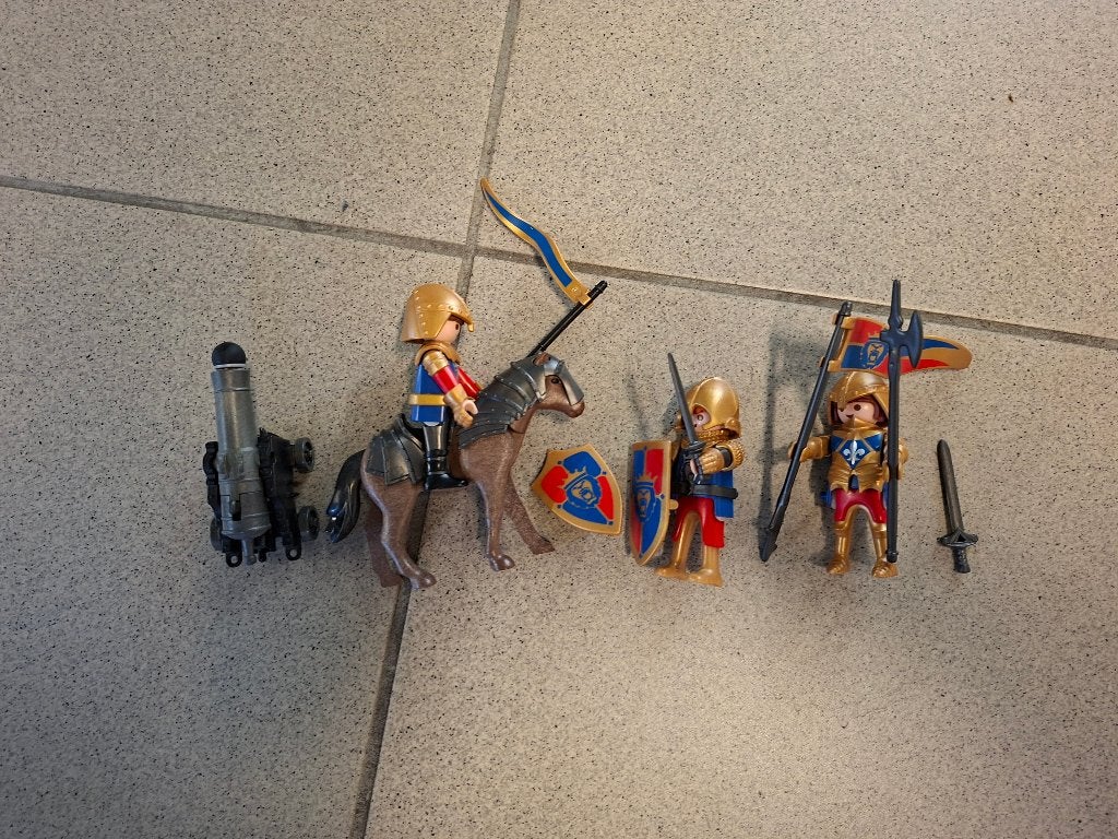 playmobiel Ridders, Ophalen, Zo goed als nieuw, Losse onderdelen, Figuren