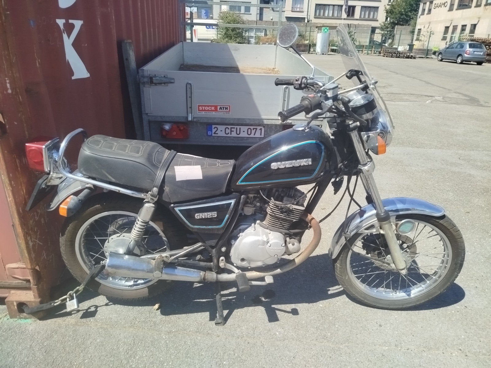Suzuki GN125 - oldtimer, Verzenden