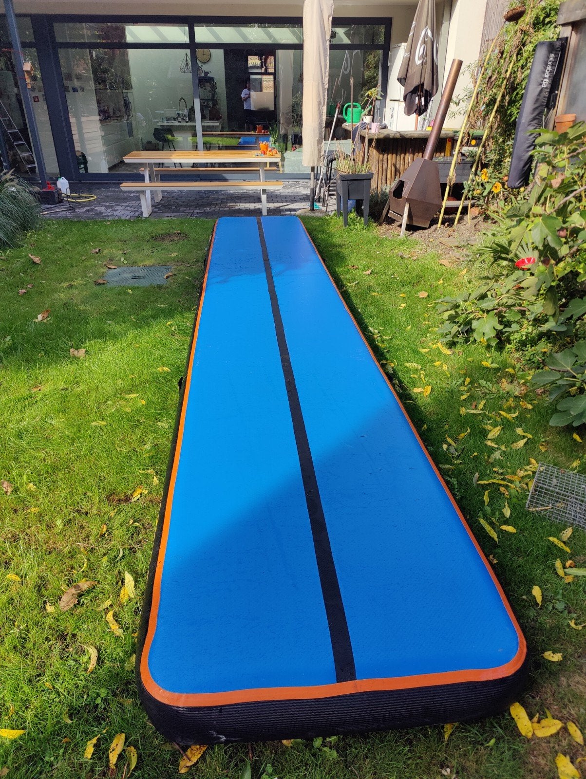 Airtrack pro, Ophalen, Materiaal