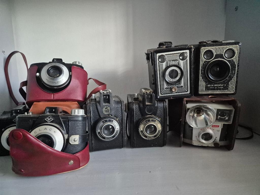 oude fotocamera's, Enlèvement, Utilisé