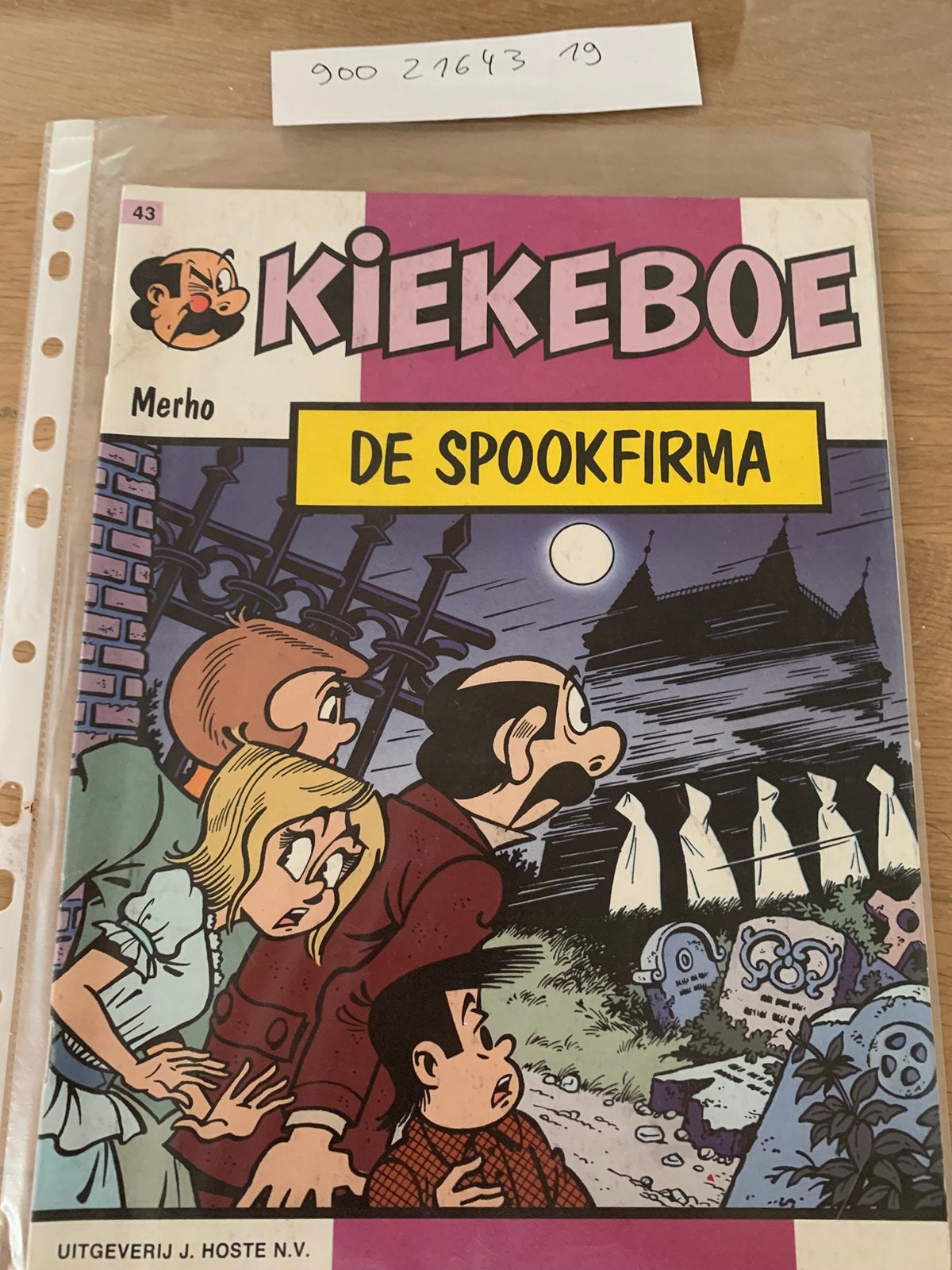 Merho - Kiekeboe - De spookfirma (eerste druk), Enlèvement ou Envoi, Comme neuf
