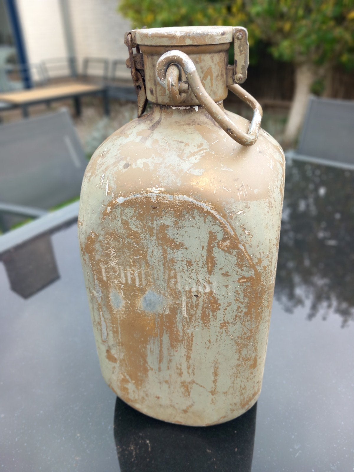 Carafe à eau allemande 10L WW2, originale, Envoi
