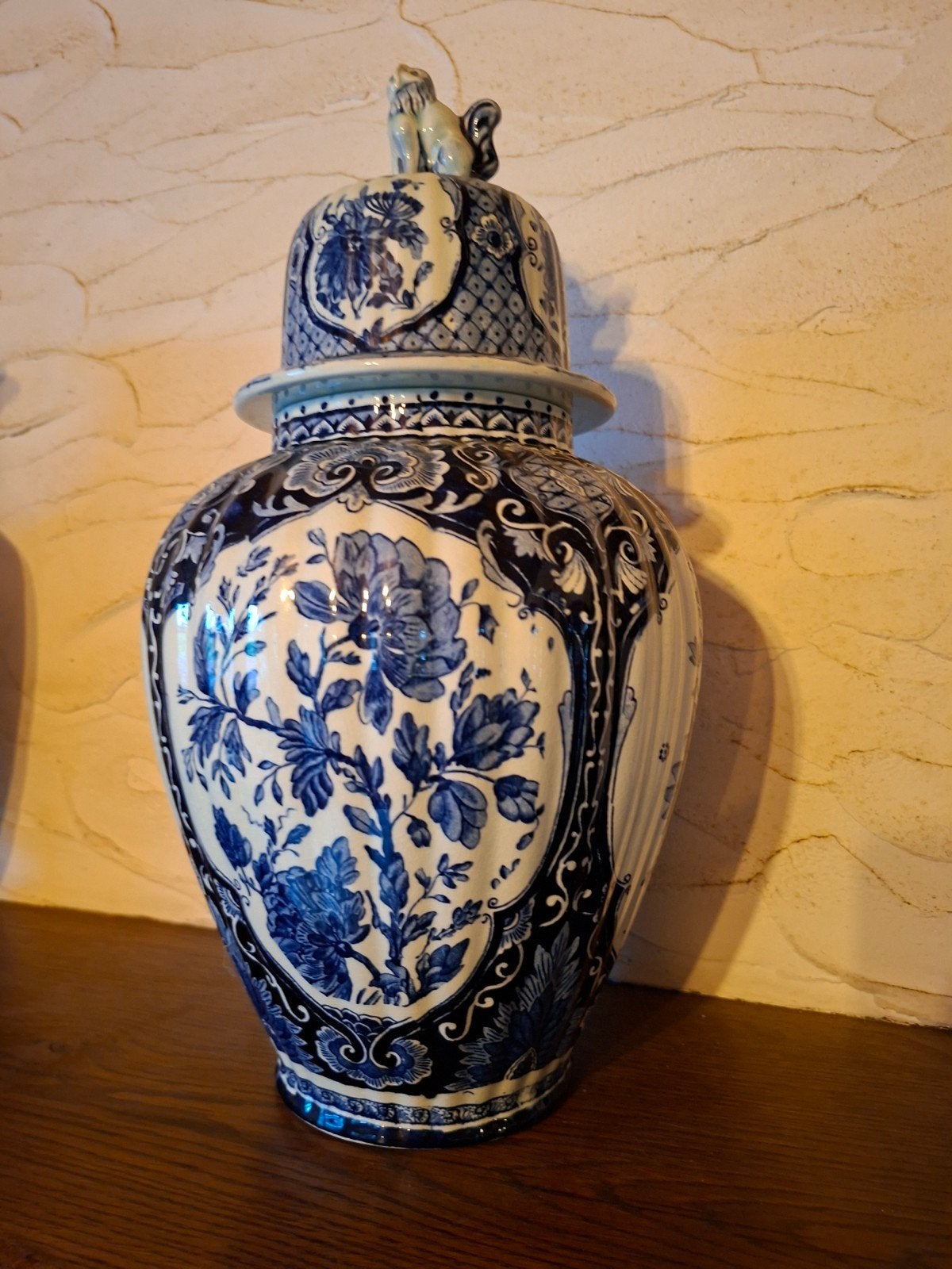 delfts blauwe vaas., Antiek en Kunst, Antiek | Vazen, Ophalen