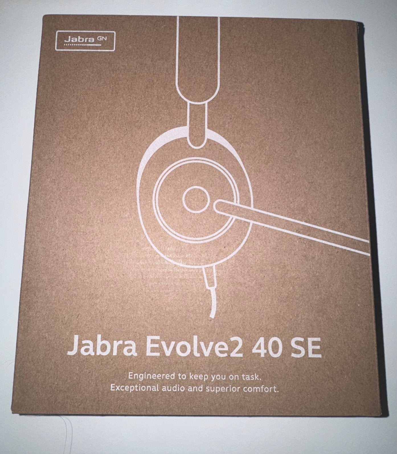 Koptelefoon jabra evolve2, Nieuw, Ophalen of Verzenden, Over-ear, Jabra