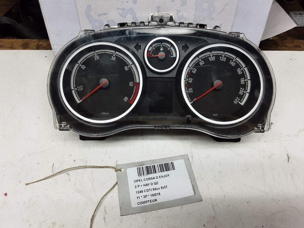 COMPTEUR DE VITESSE Opel Corsa D (P0013316504), Opel, Opel Automobile GmbH, Utilisé, Kontakt-opel@opel.com