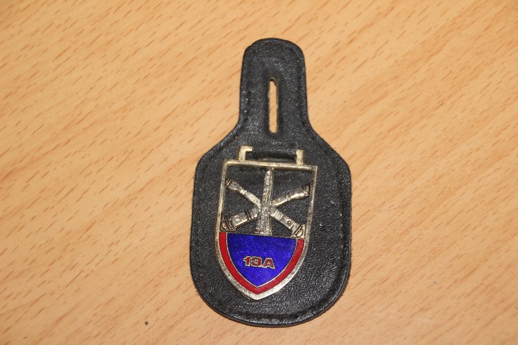ABL Breloque du "13 A", Collections, Envoi, Armée de terre, Emblème ou Badge