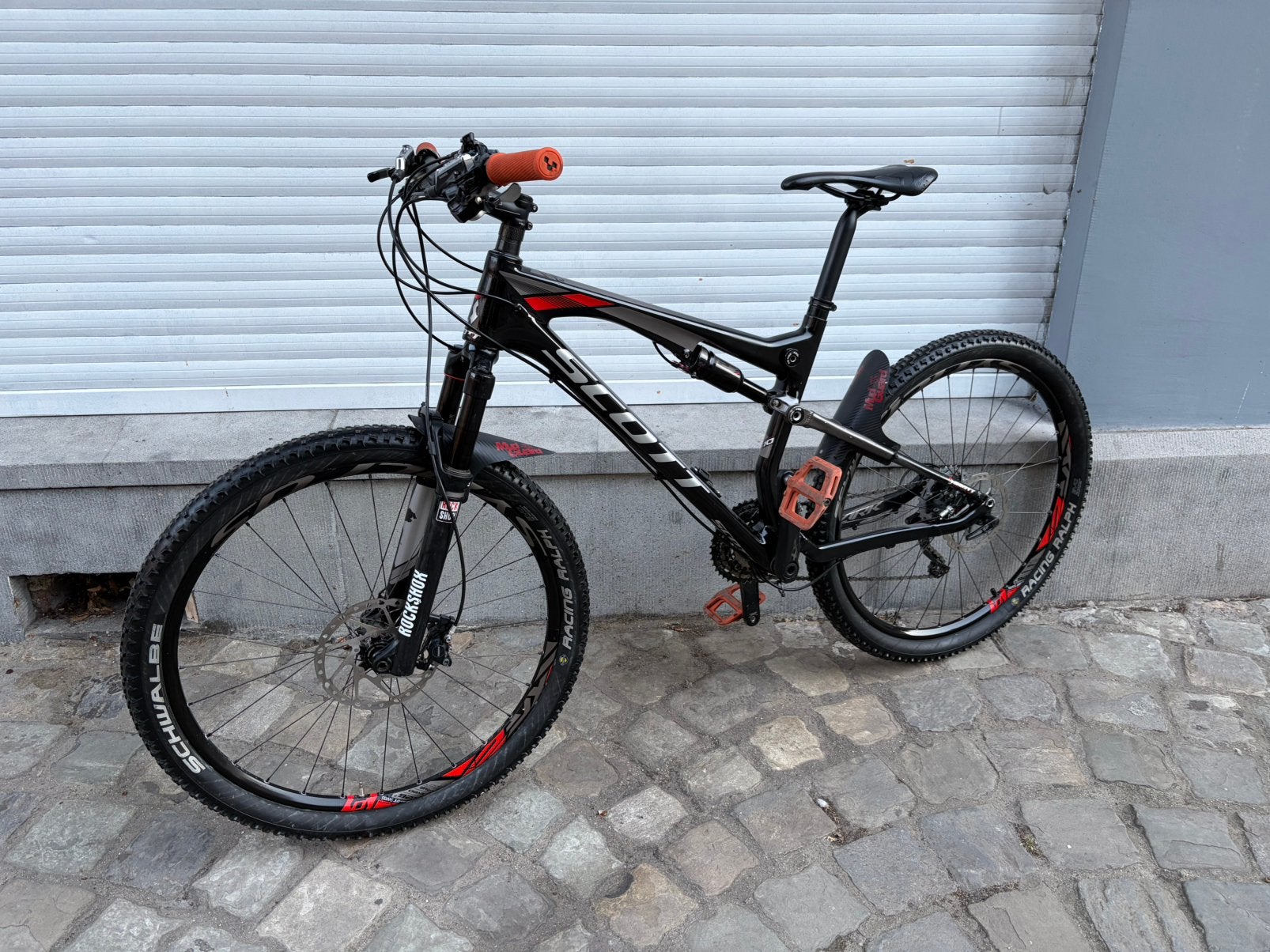 MTB Scott Spark (carbon) met volledige vering, Ophalen, Zo goed als nieuw