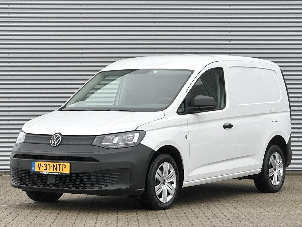 Volkswagen Caddy Cargo 2.0 TDI Automaat|Navi|Cruise, Auto's, Gebruikt, 4 cilinders, Wit, Bedrijf