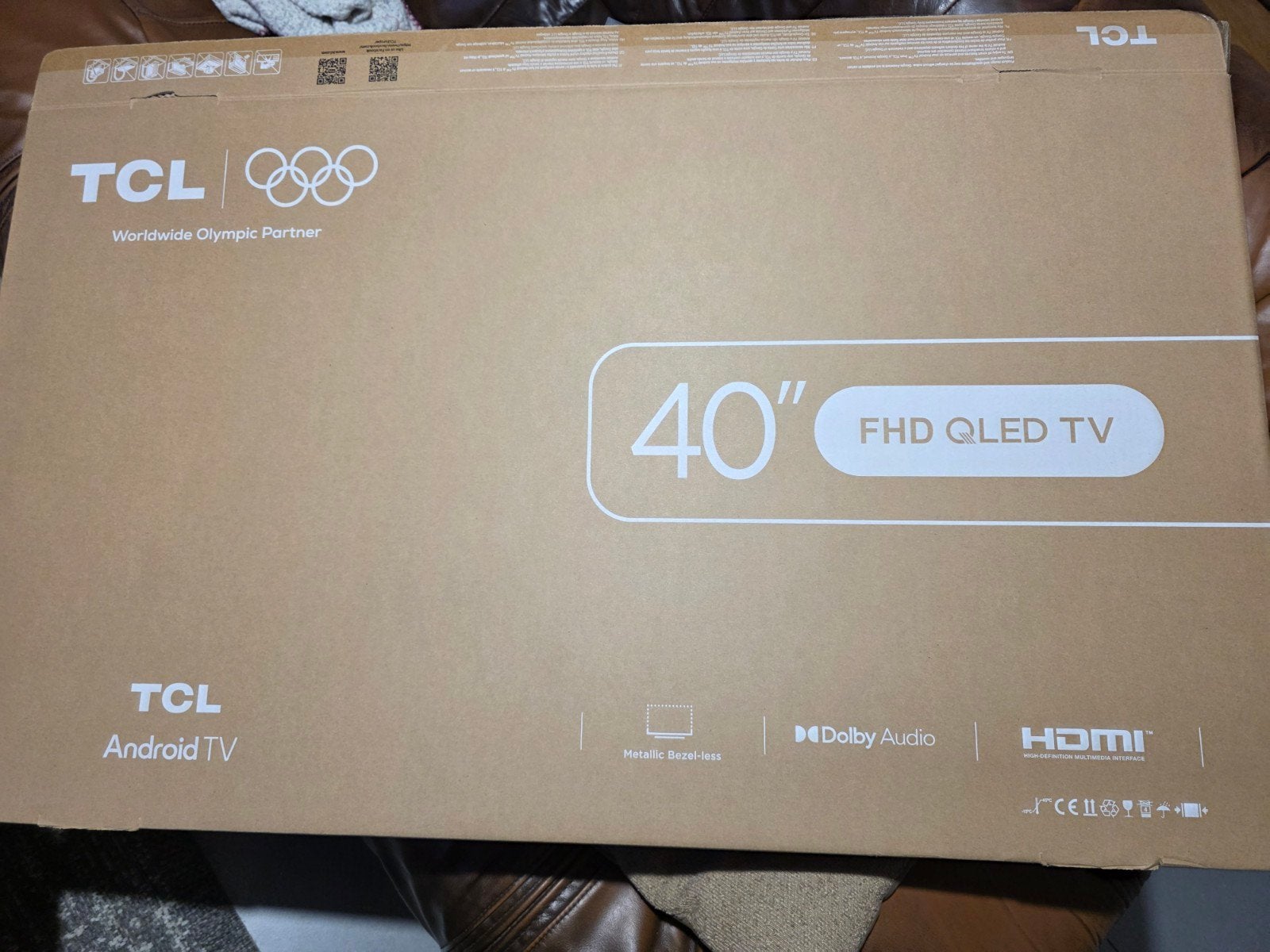 tv fhd Qled, TV, Hi-fi & Vidéo, Enlèvement, Comme neuf, Originale, TV