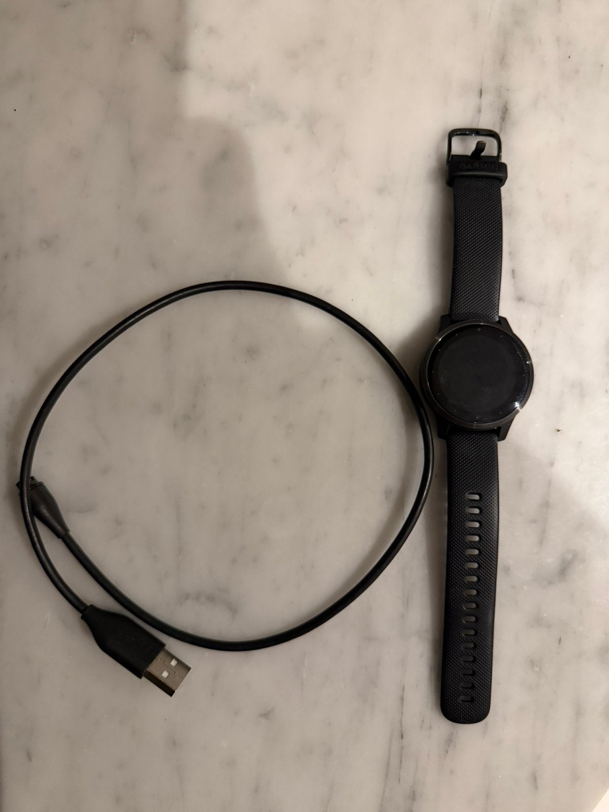 Garmin Vivoactive 4, Ophalen of Verzenden, Zo goed als nieuw, Zwart, Android
