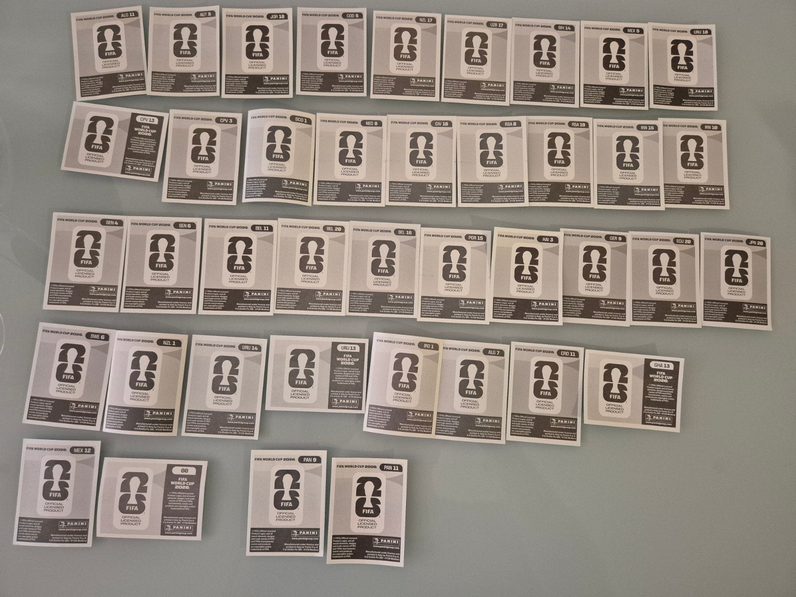 Panini WK 2026 stickers om te ruilen, Ophalen