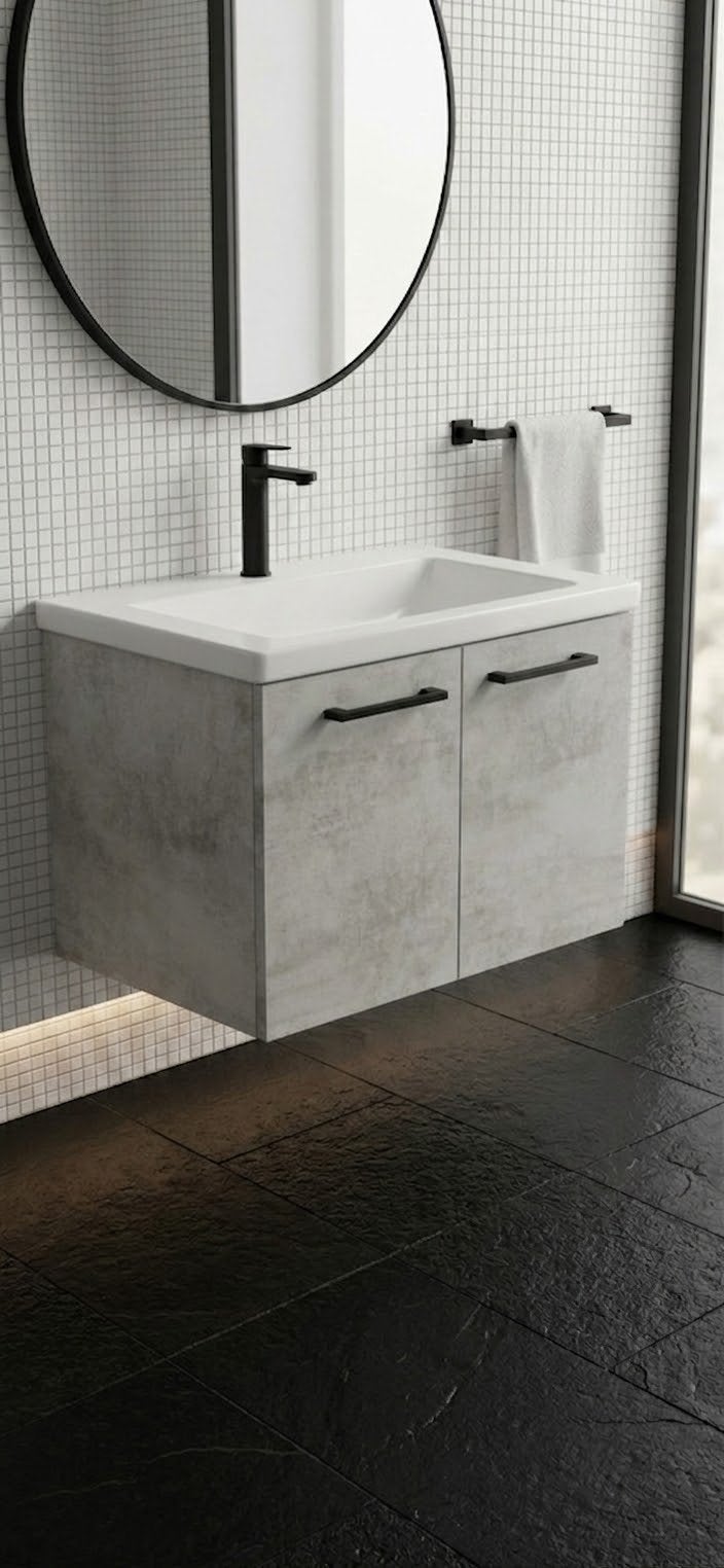 Meuble de salle de bain Sanijura, Bricolage & Construction, Sanitaire, Enlèvement ou Envoi, Comme neuf, Robinet