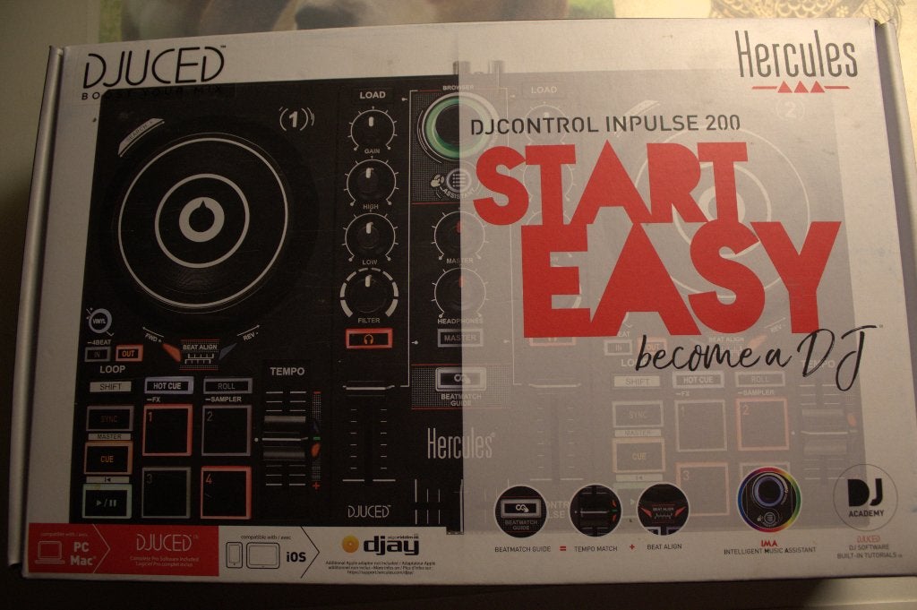 Hercules DJControl Inpulse 200 DJ-Controller, Musique & Instruments, DJ sets & Platines, Utilisé, Platine, Autres marques, Enlèvement