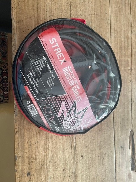 Nieuwe startkabels Strex 3,5M - 750A, Ophalen