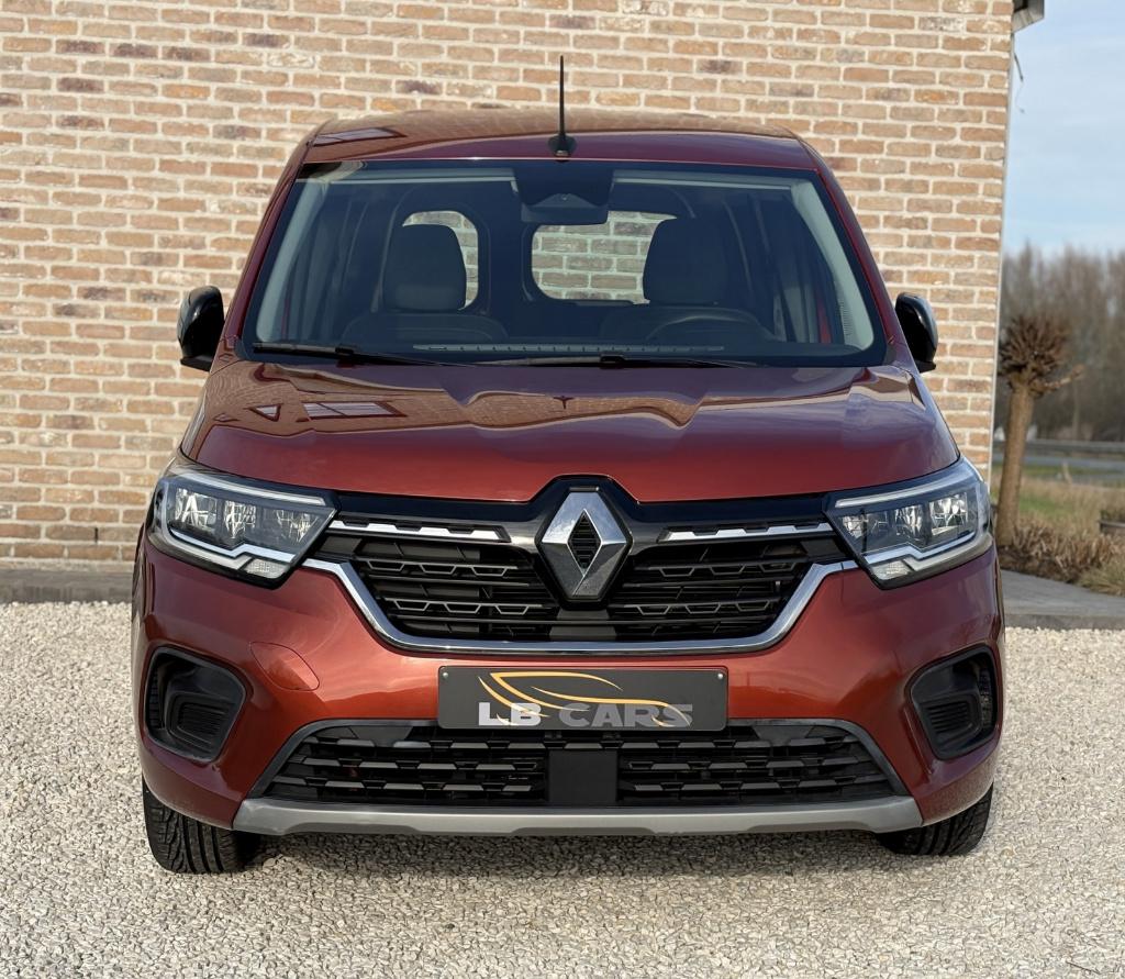 Renault Kangoo / 1.3 Benzine / Airco / Sensoren / Garantie, Voorwielaandrijving, Stof, https://public.car-pass.be/vhr/45dc9b49-9983-4952-9f83-d7b9553589f3