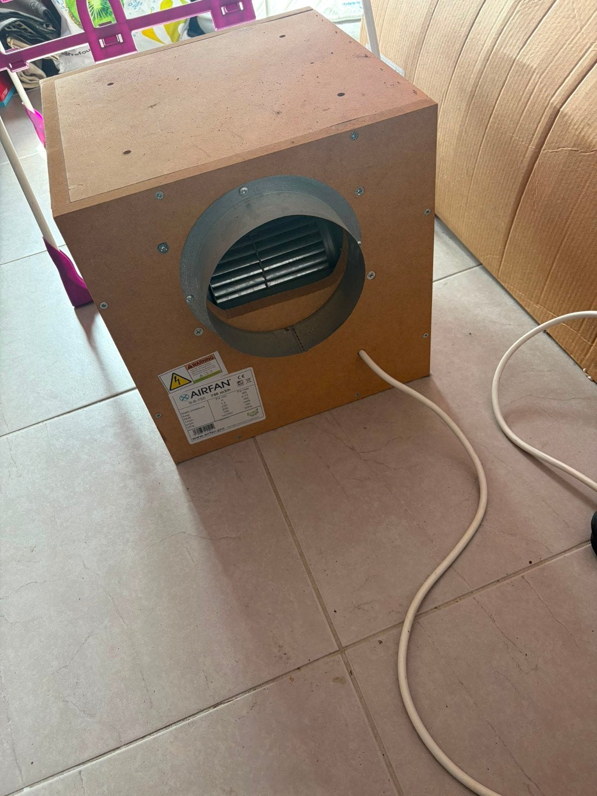 Lot matériel de ventilation et gestion électrique (Caissons
