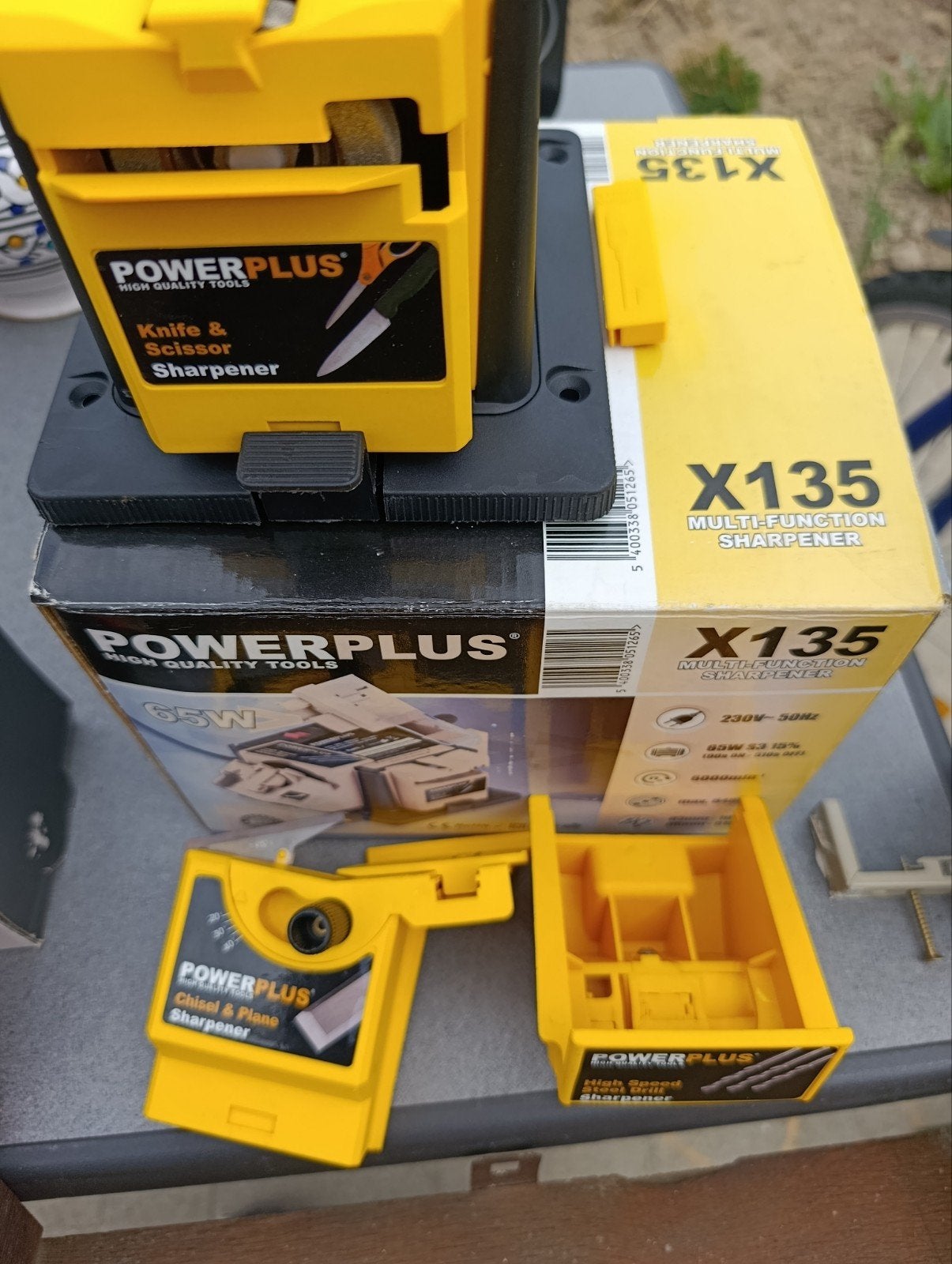 Powerplus X135, Ophalen