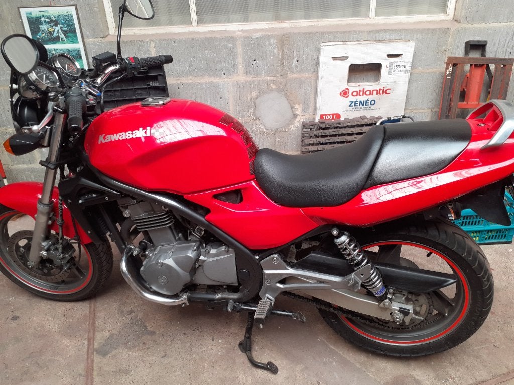 Moto kawasaki 500 youngtimer, Particulier