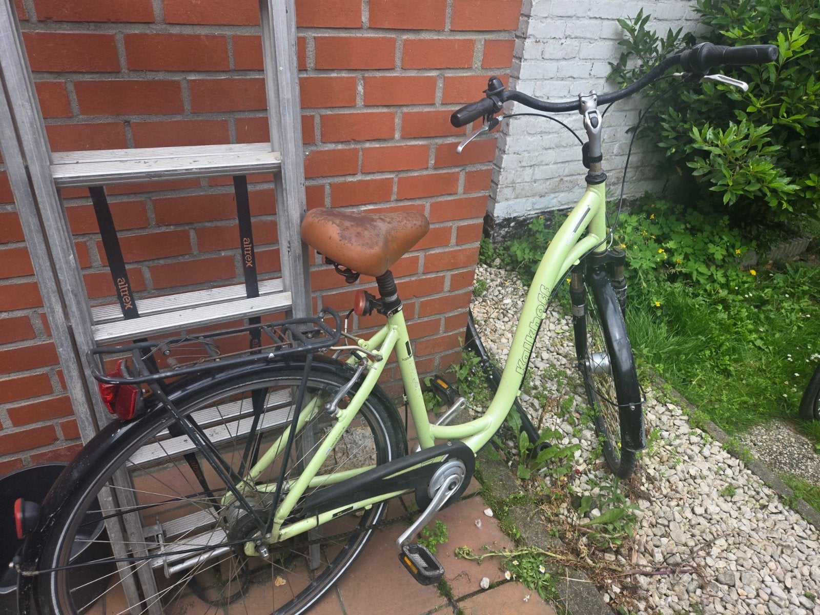 Studente fiets, Ophalen, Kalkhoff, Gebruikt, Velgrem
