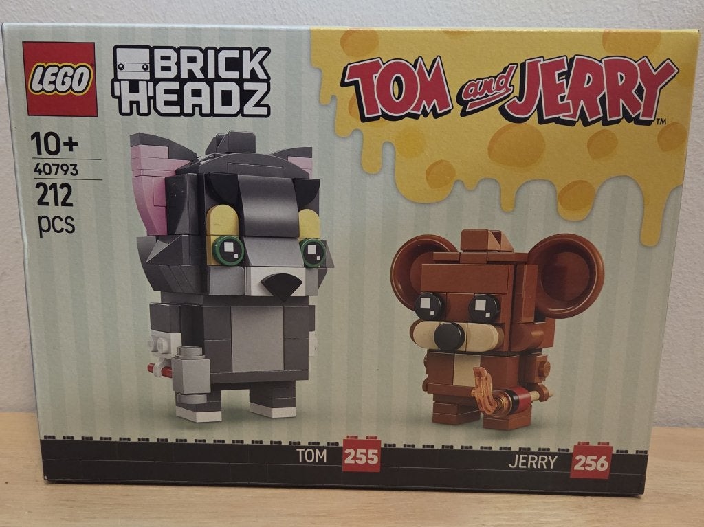 (GESEALD) 3x Lego 40793 Tom & Jerry Figures, Lego, Nieuw, Ophalen of Verzenden, Compleet