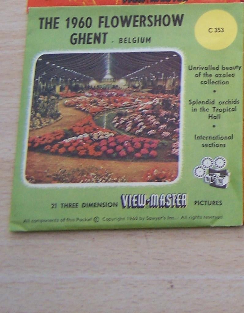 View master-1960 ghent floralies, Ophalen of Verzenden, Gebruikt