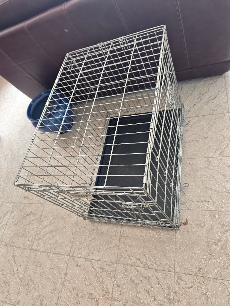 plooibare bench voor hond, Ophalen, Gebruikt