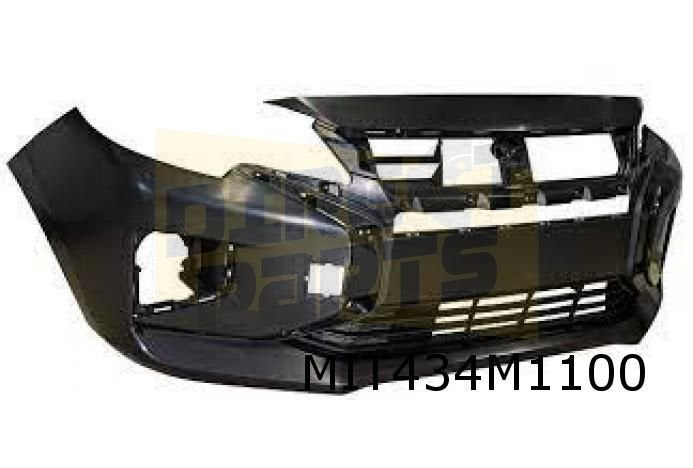 Mitsubishi Space Star (2/20-) voorbumper (niet bij PDC) (te, -, -, Nieuw, -