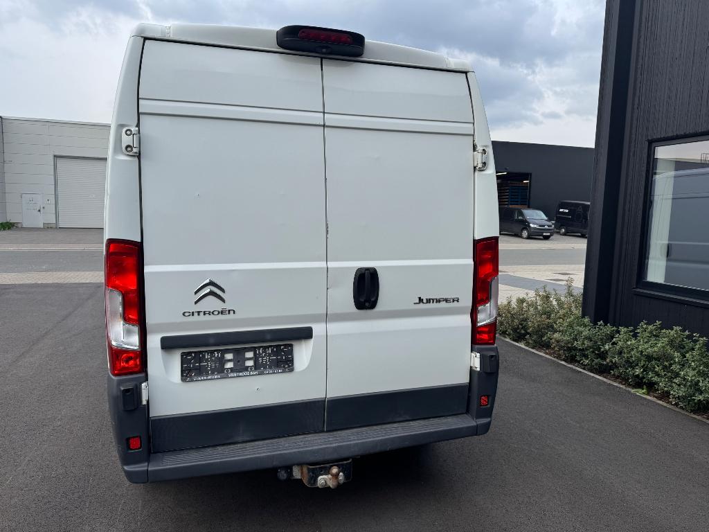 Jumper 2014 L3H2 airco trekhaak , roze formulier, Auto's, Voorwielaandrijving, 4 cilinders, Citroën, Wit