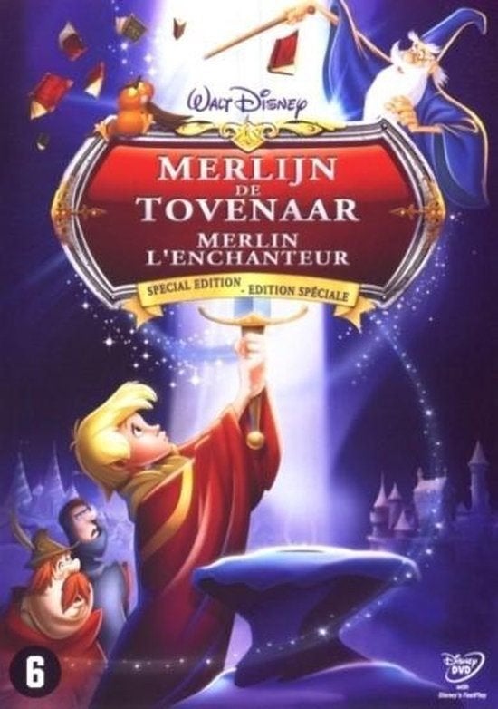 Disney dvd - Merlijn de Tovenaar - special edition, Ophalen of Verzenden