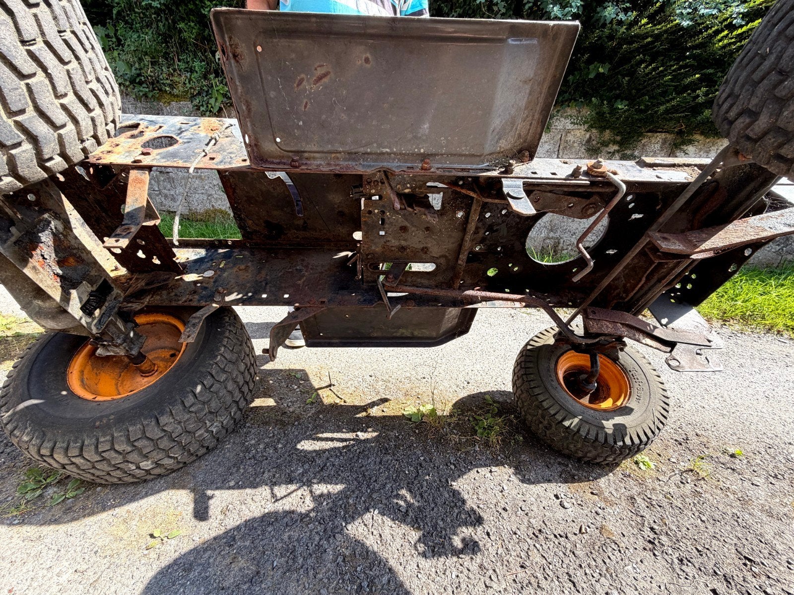 chassis tracteur tondeuse, Tuin en Terras, Ophalen