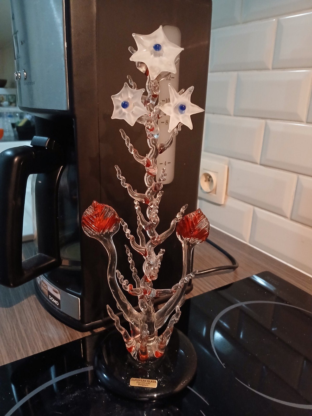 decoratief glaswerk, Ophalen