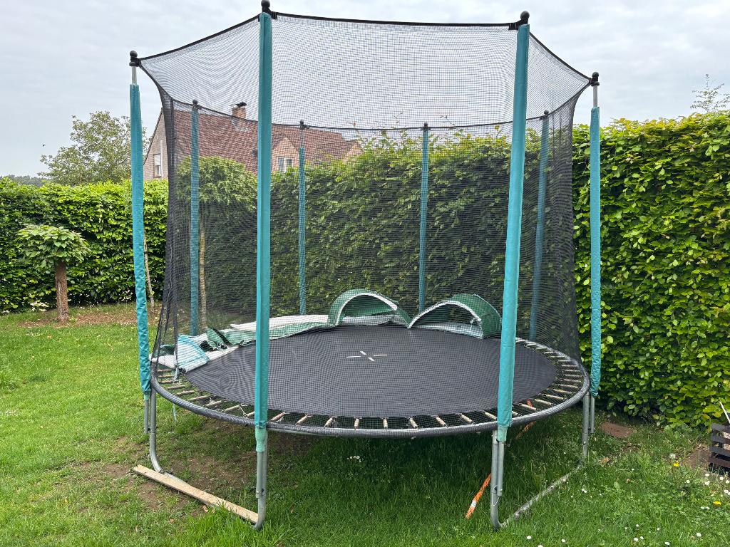 Trampoline 3m, Enfants & Bébés, Jouets | Extérieur | Trampolines, Utilisé, Enlèvement