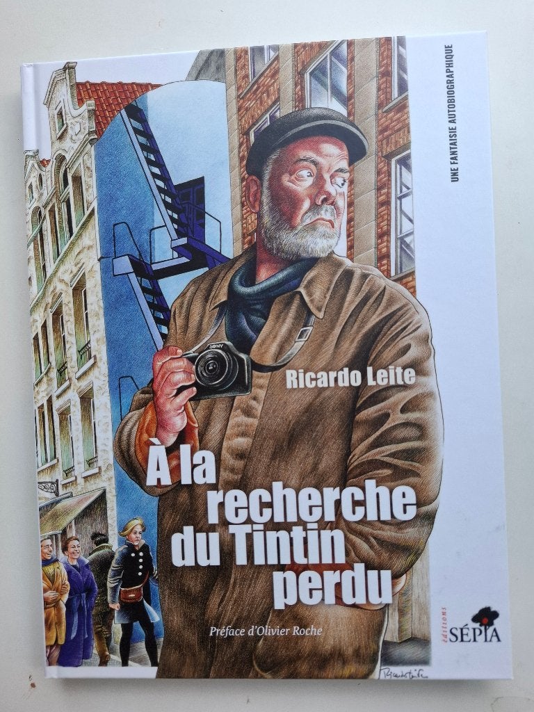A LA RECHERCHE DU TINTIN PERDU RICARDO LEITE EO 2022, Livres, Une BD, Enlèvement ou Envoi, Comme neuf