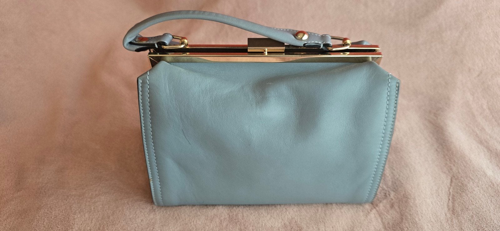 Cow leather handbag, crossbody bag,, Ophalen of Verzenden
