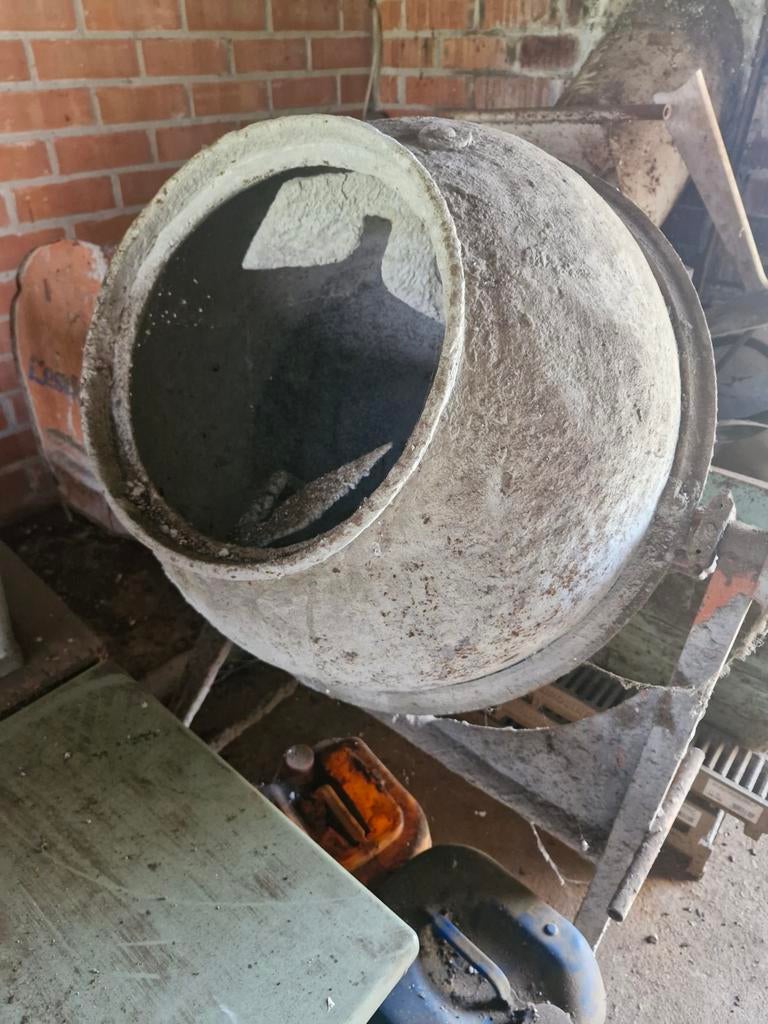 malaxeur à béton, Enlèvement