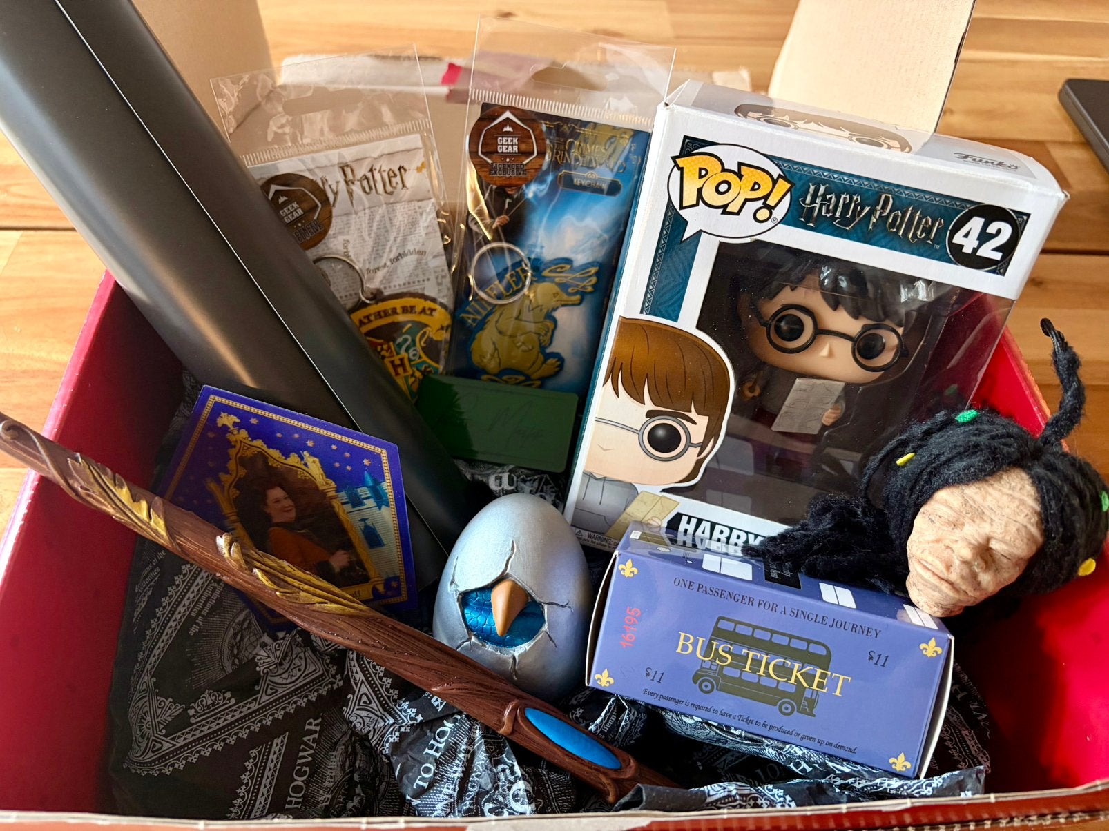 Coffret Harry Potter en tout genre + Funko Pop, Enlèvement ou Envoi, Comme neuf, Figurine