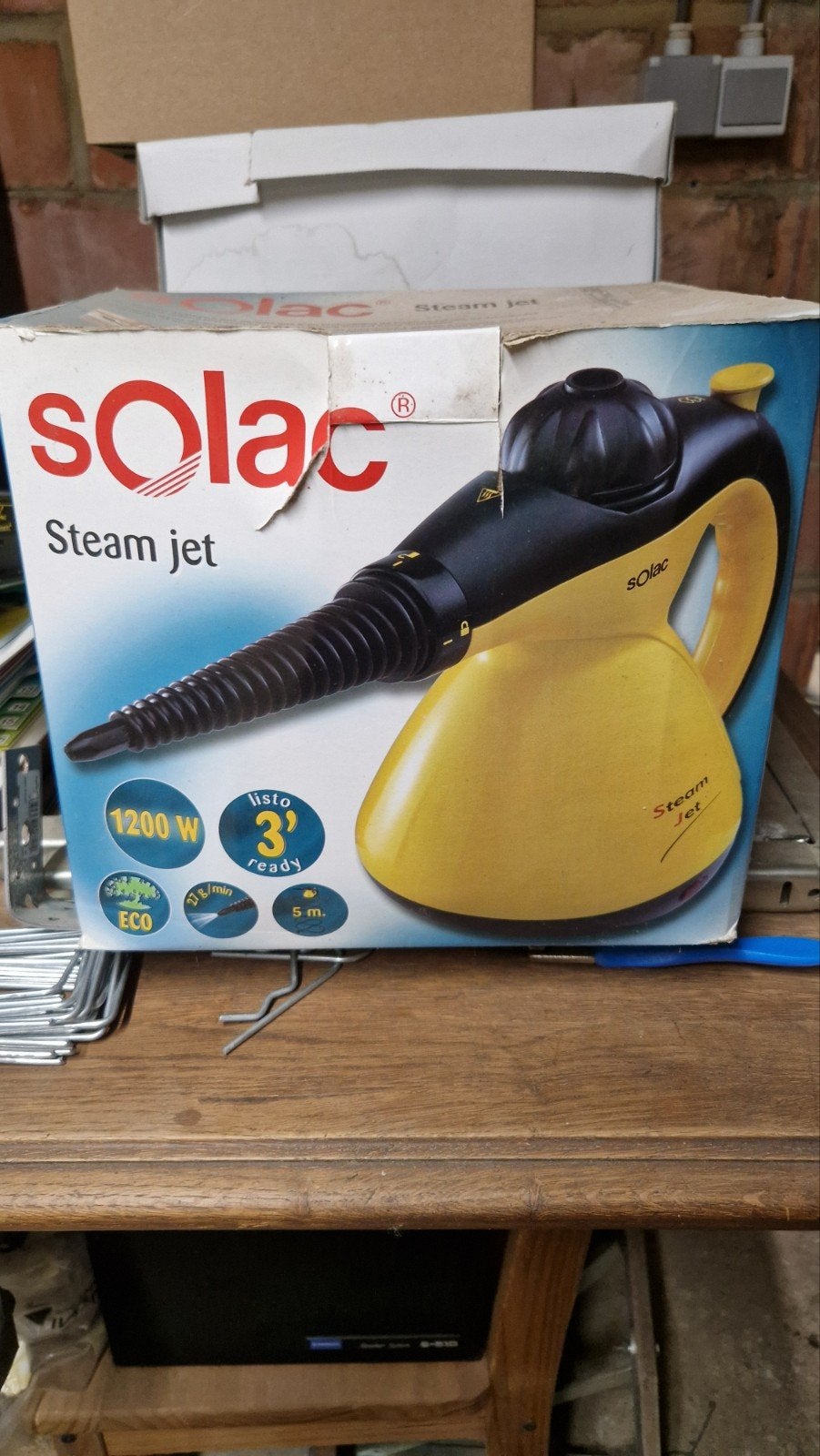 steam jet, Ophalen of Verzenden, Zo goed als nieuw, Stoomreiniger