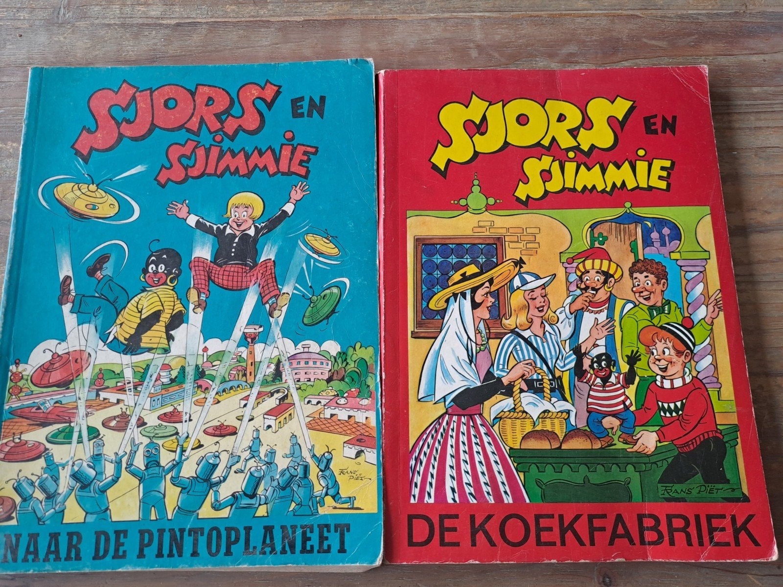 Sjors en Sjimmie, Boeken, Stripverhalen, Ophalen