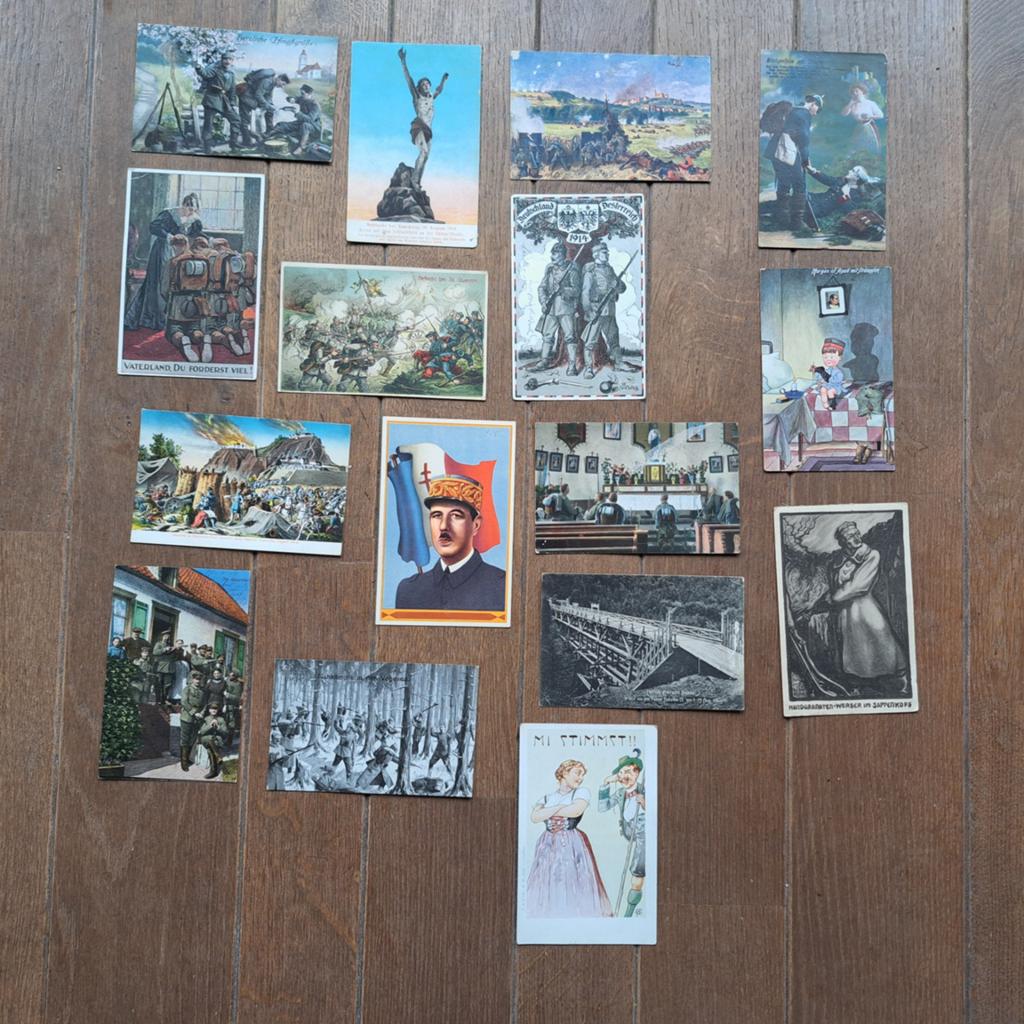 Titre : Grand lot de cartes postales et de courrier de campa, Enlèvement ou Envoi