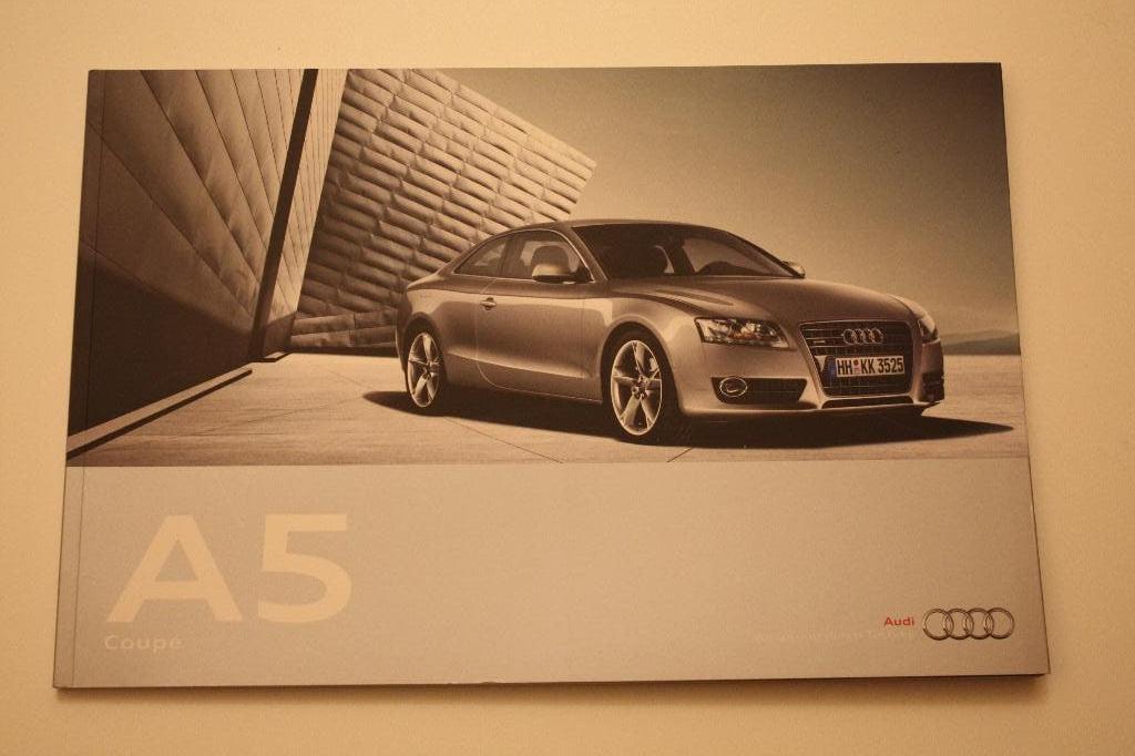 Audi A5 Coupé brochure 2009, Livres, Enlèvement ou Envoi, Neuf, Audi