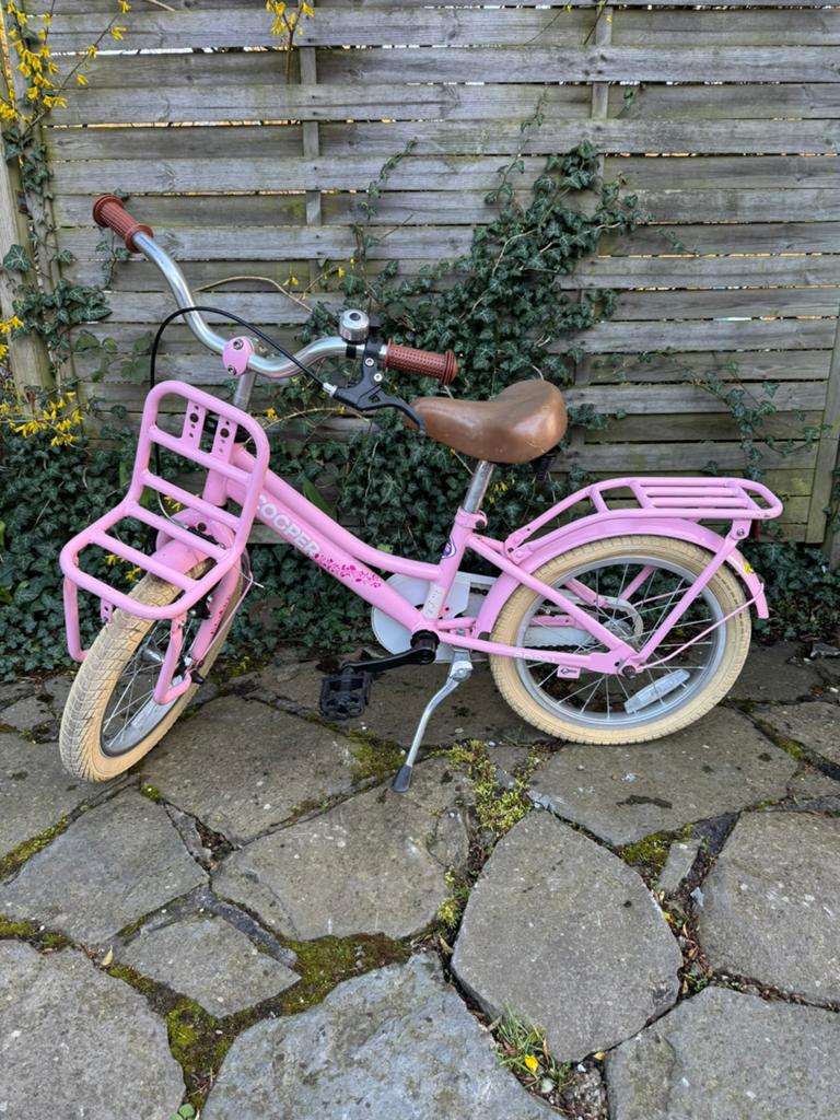 Meisjes fiets super cooper, Fietsen en Brommers, Ophalen, Gebruikt