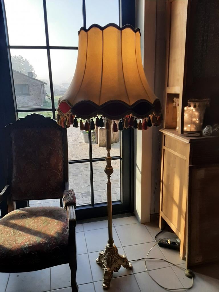 Staanlamp RETRO VOLLEDIG IN TACT, Antiek en Kunst, Ophalen