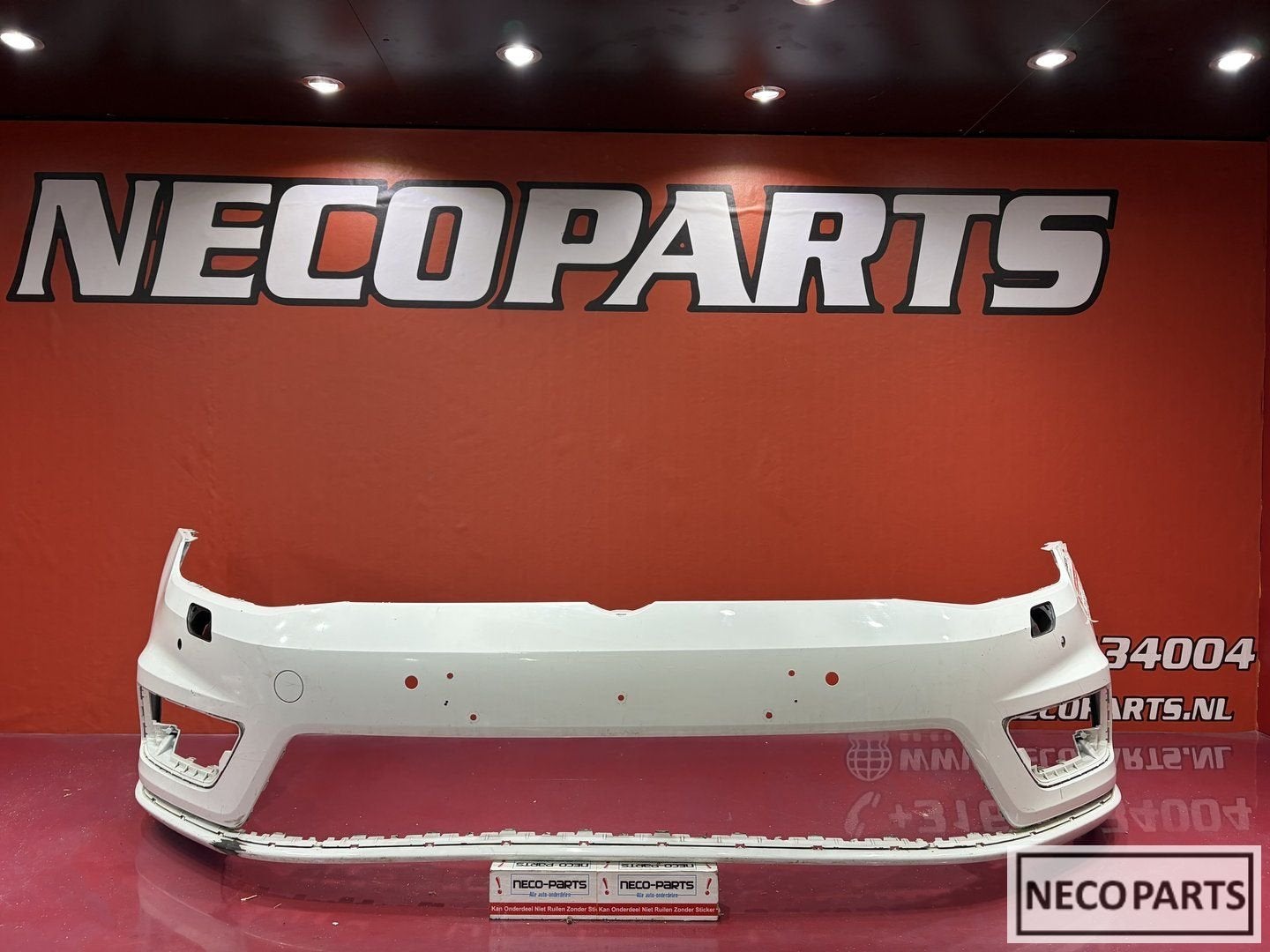 VW GOLF 7 R-LINE VOORBUMPER 2013-2017 ORGINEEL BUMPER, Arrière, Volkswagen, -, Utilisé