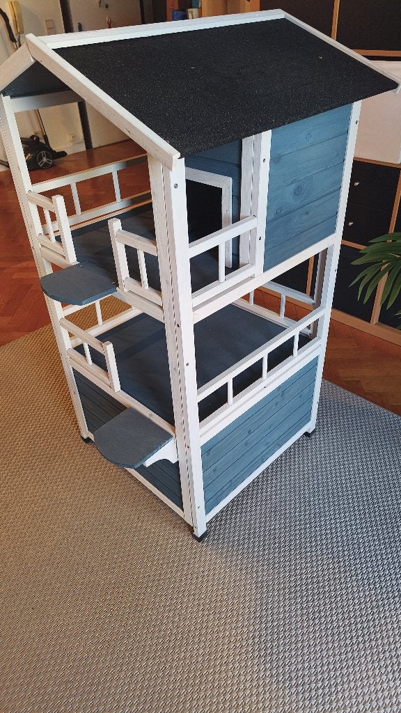 Kattenhuis, Dieren en Toebehoren, Katten-accessoires, Ophalen, Nieuw