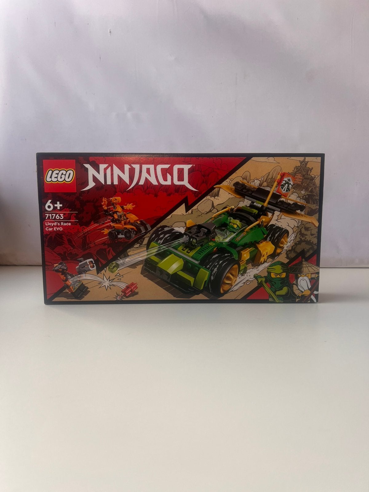 Voiture de course Lego Ninjago Lloyd's Evo 71763 NEUVE, Neuf, Enlèvement ou Envoi, Lego, Ensemble complet