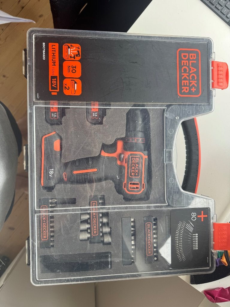 Black+Decker, Ophalen, Zo goed als nieuw, Boormachine