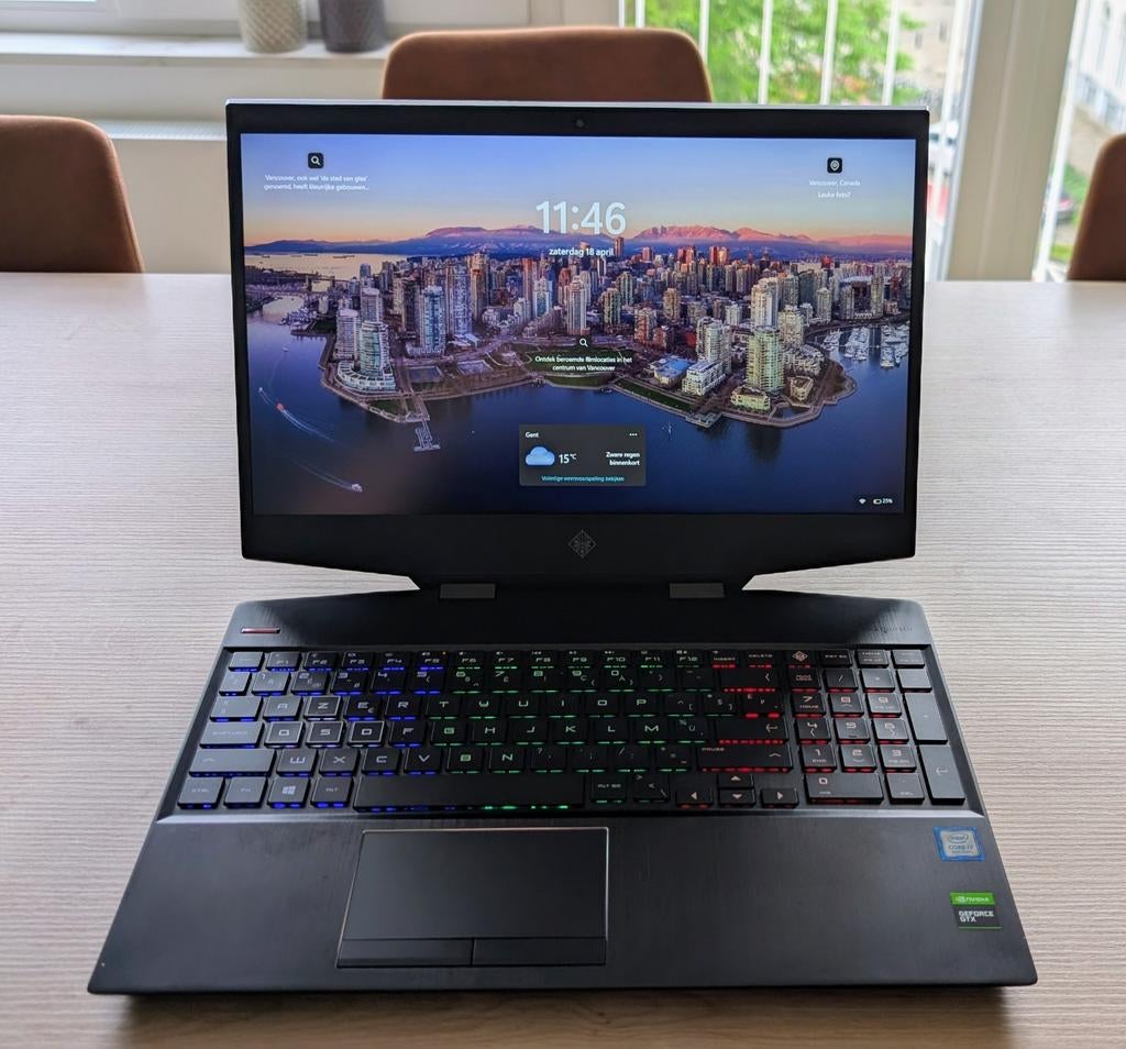 HP Omen Laptop 15-dh0155nb, Computers en Software, Windows Laptops, Ophalen