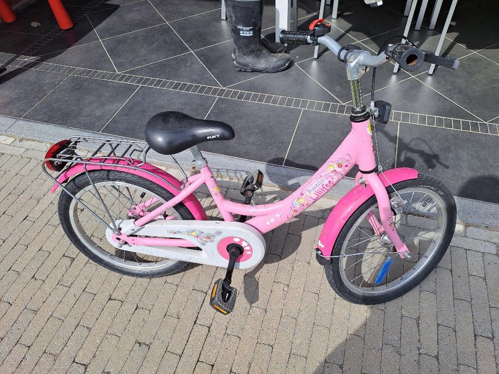 meisjesfiets 18 inch, Ophalen, Gebruikt, 18 inch
