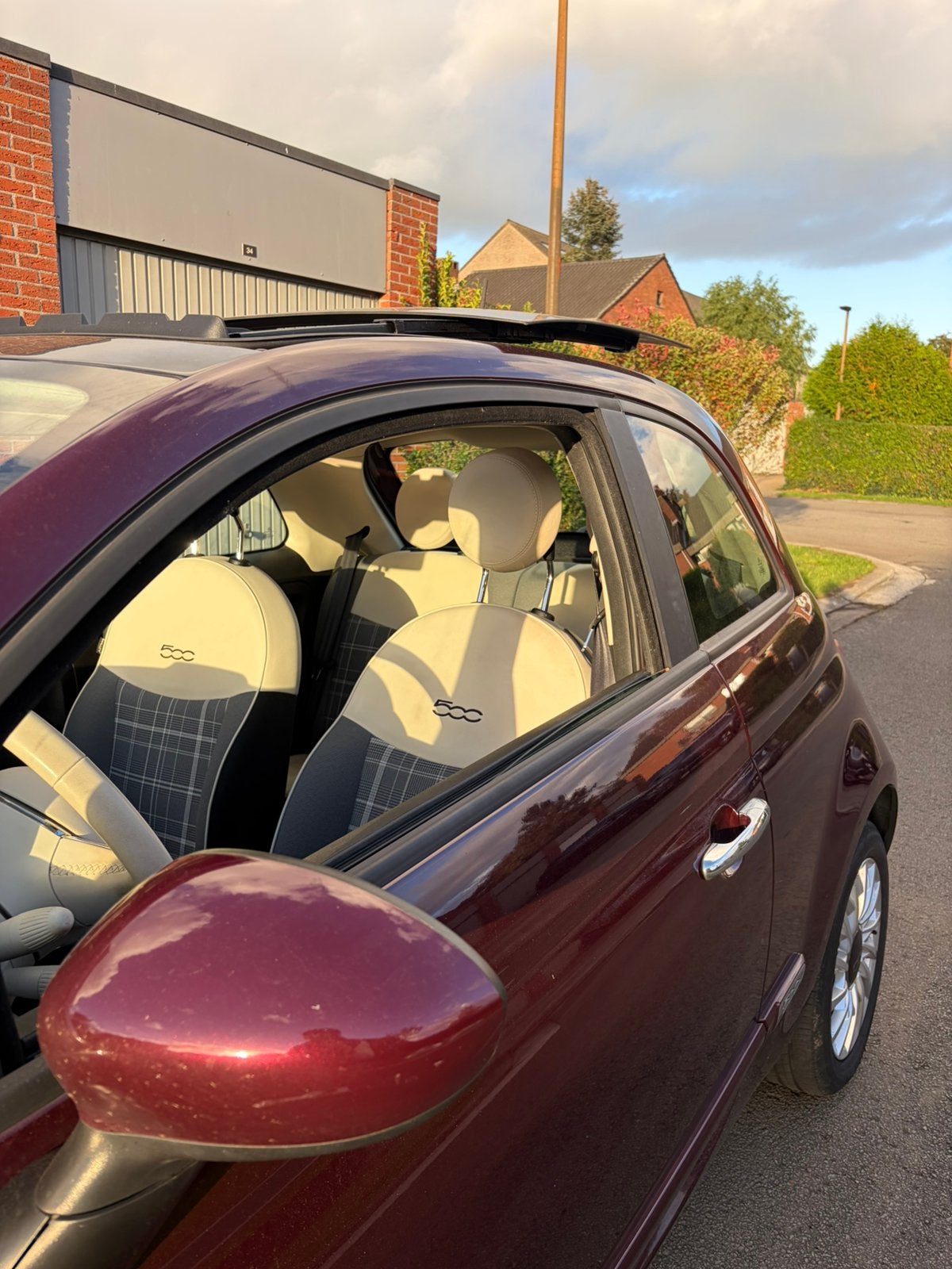 Fiat 500 de 2021 à 60 100 km, Autos, Achat, Euro 6, Boîte manuelle, Particulier